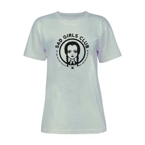 تی شرت آستین کوتاه زنانه مدل WEANDZDAY کد L35 رنگ طوسی