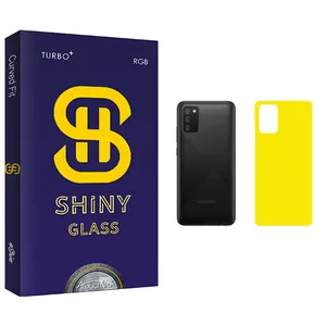 Atouchbo Shiny Glass Back Protector For Samsung سامسونگ Galaxy A02s