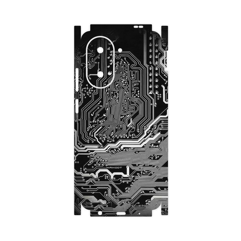 برچسب پوششی ماهوت مدل Black_Printed_Circuit_Board-FullSkin مناسب برای گوشی موبایل شیائومی Poco C71