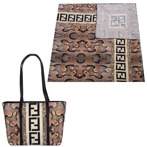 ست کیف و روسری زنانه کد T1-970906