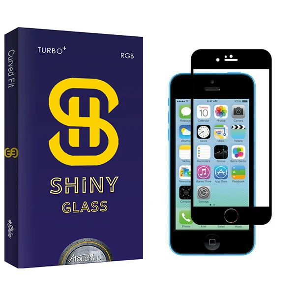محافظ صفحه نمایش سرامیکی آتوچبو مدل Shiny مناسب برای گوشی موبایل اپل iPhone SE