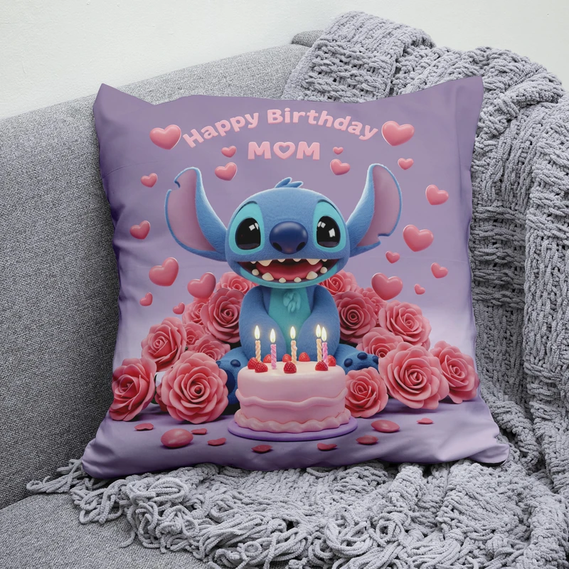 کوسن پاد آفرین مدل استیج طرح تولد مبارک مادر کد  B1265