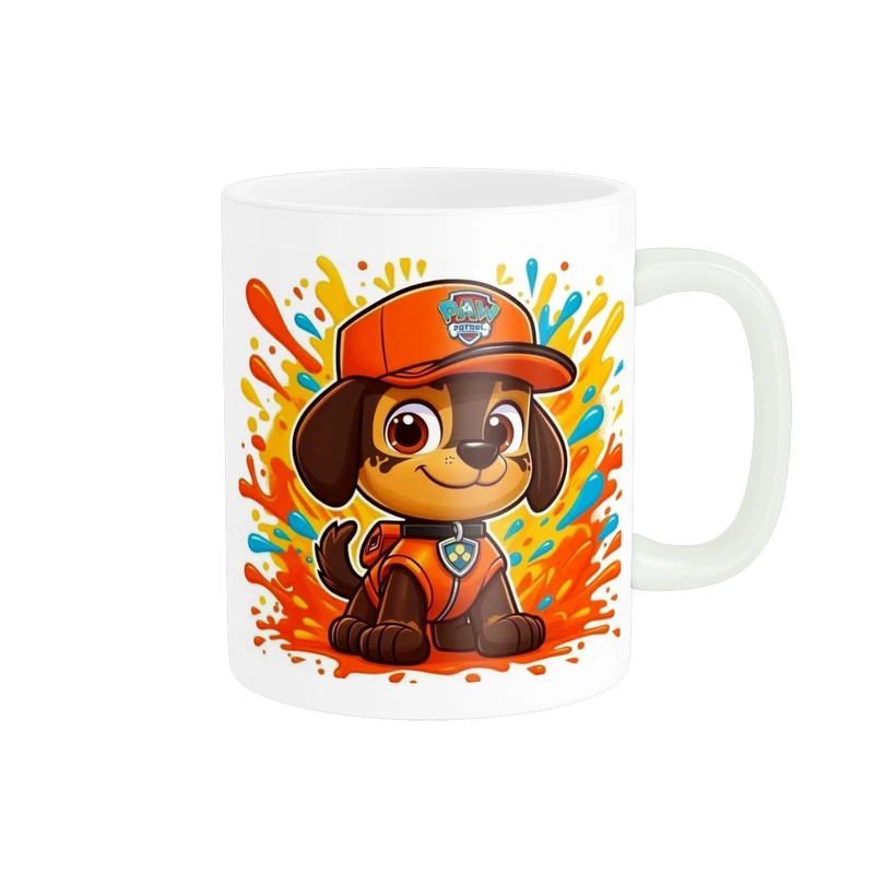 ماگ پادآفرین مدل کارتونی طرح سگ های نگهبان کد p9156