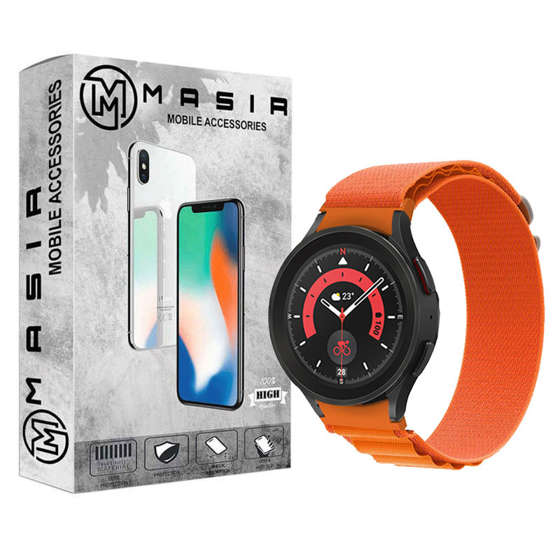 بند مسیر مدل LOOP ALPINE مناسب برای ساعت هوشمند سامسونگ Galaxy Watch Active 5 Classic 40 mm