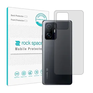 Transparent Rockspace HyGEL phone back protector suitable for Xiaomi 11T Pro mobile phone