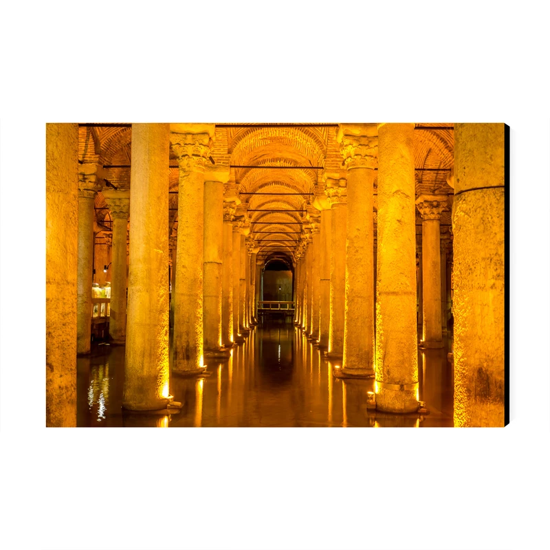 تابلو شاسی عرش طرح گردشگری ترکیه مدل آب انبار باسیلیکا کد As6019