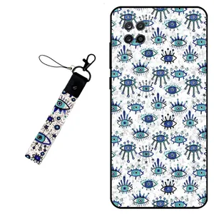 Megafone Devil eye 6464 Cover For Samsung Galaxy M12 / F12 With Wrist strap