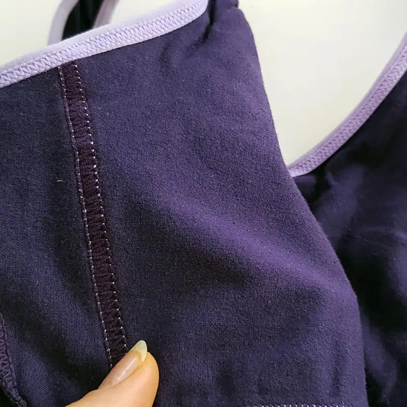 نیم تنه دخترانه مدل پدون پد کد 4501 رنگ بنفش