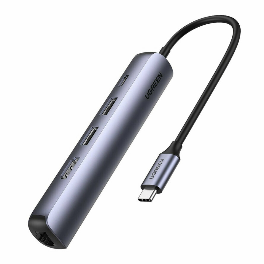 هاب 5 پورت USB-C یوگرین مدل CM418-10919