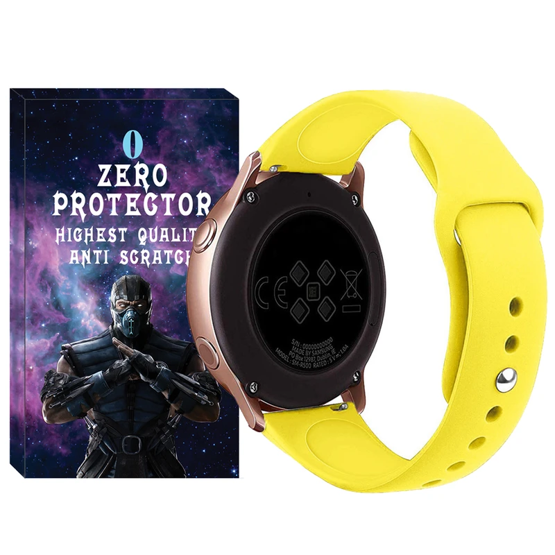 بند زیرو مدل SIC-ZR مناسب برای ساعت هوشمند سامسونگ Galaxy Watch Active 40mm / Active 2 40mm / Active 2 44mm