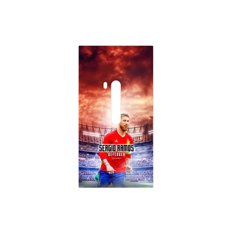 برچسب پوششی ماهوت مدل Sergio Ramos مناسب برای گوشی موبایل نوکیا Lumia 920