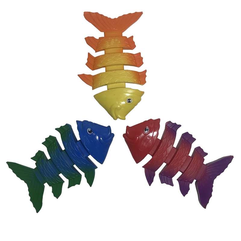 بازی روی آب مدل ماهی مجموعه 3 عددی
