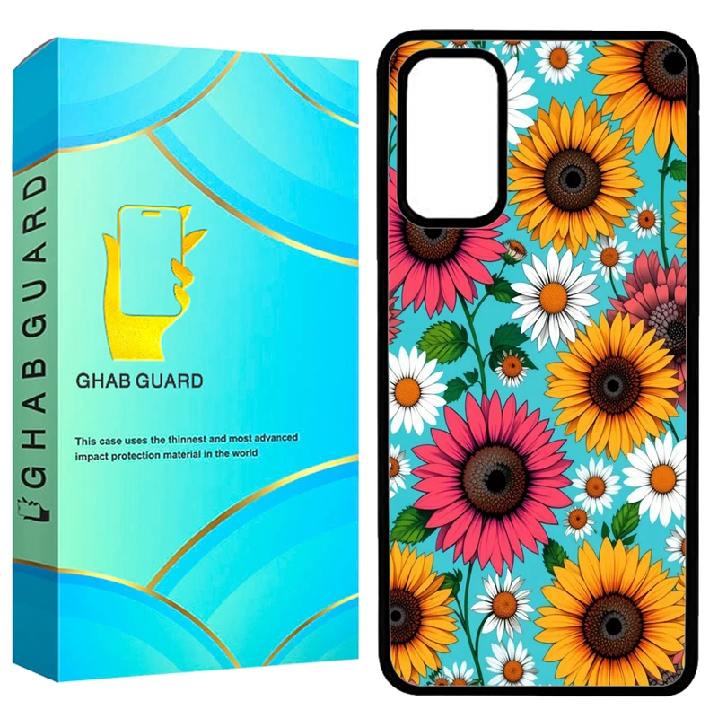 کاور قاب گارد طرح گل گلی مدل GA13G مناسب برای گوشی موبایل سامسونگ  Galaxy A13 4G / Galaxy A32 5G