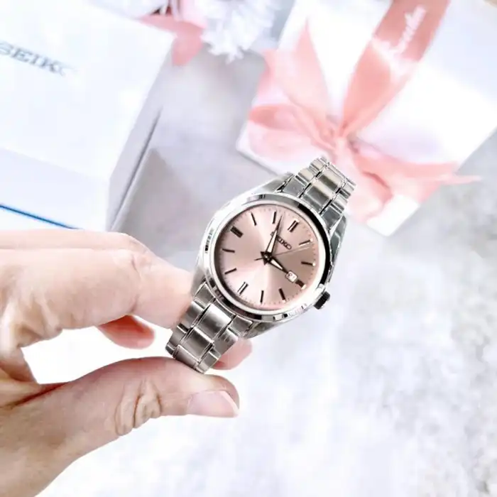 ست ساعت مچی عقربه ای زنانه و مردانه سیکو مدل SUR529P1-SUR523P1