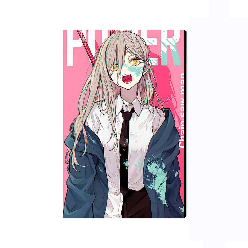 تابلو شاسی عرش مدل انیمه مرد اره ای Chainsaw Man کد As2212