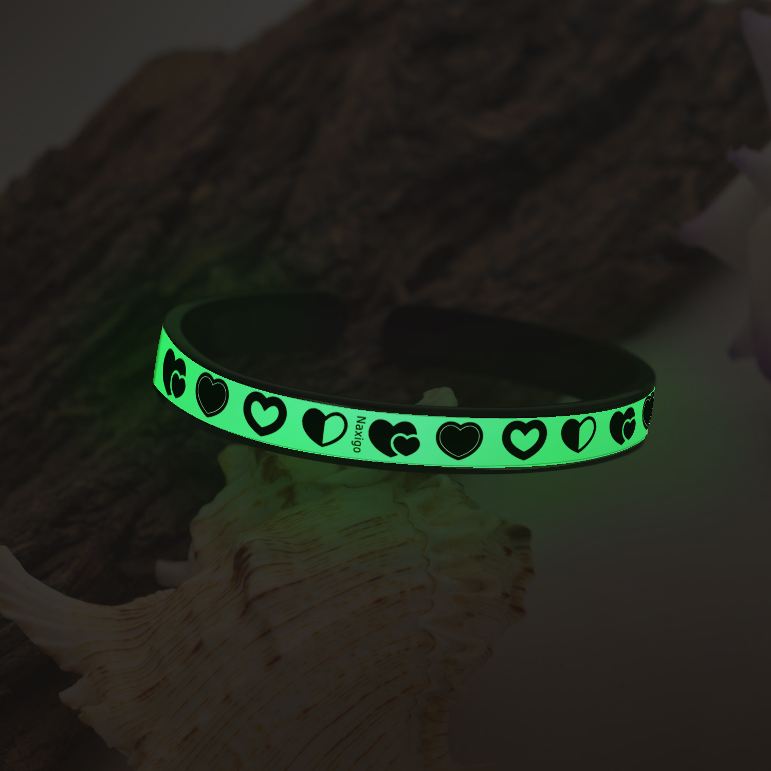 دستبند ناکسیگو طرح قلب مدل BR5548