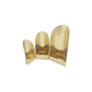 سرتاس برنجی مدل ساده کد   B23 مجموعه 3 عددی