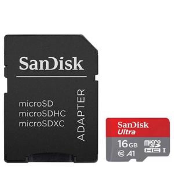کارت حافظه‌ microSDXC مدل IP22 کلاس 10 استاندارد UHS-I U1 سرعت 80MBps ظرفیت 16 گیگابایت به همراه آداپتور SD
