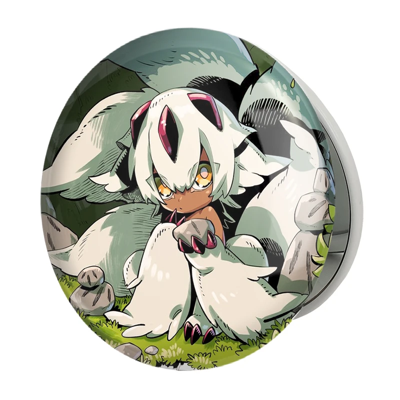 آینه جیبی خندالو طرح فایوپا انیمه ساخته شده در پرتگاه Made in Abyss مدل تاشو کد 22103 