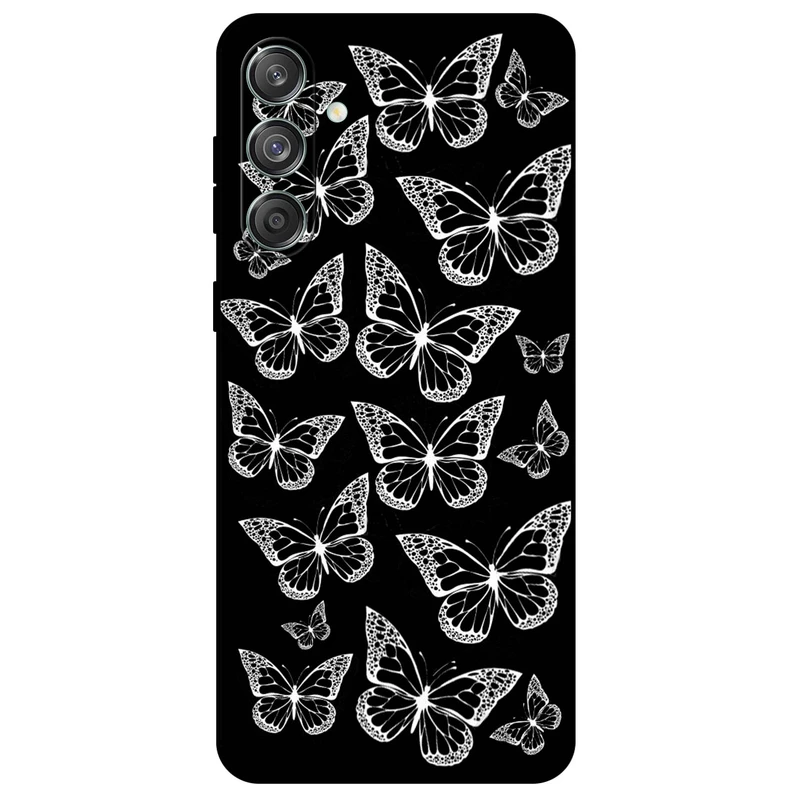 کاور مگافون طرح پروانه مدل 7244 مناسب برای گوشی موبایل سامسونگ Galaxy M55 5G