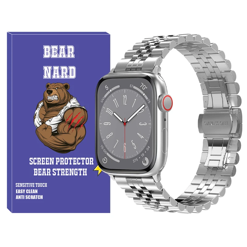 بند برنارد مدل 5Bead BR مناسب برای اپل واچ سری 7/8/9 سایز 45 میلی متری