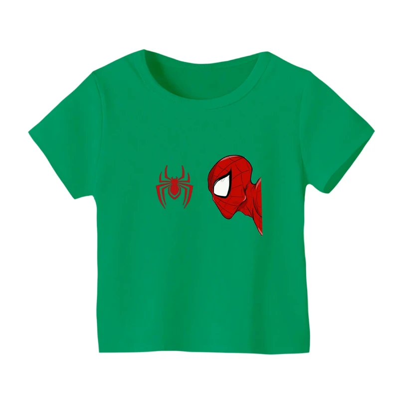 تی شرت آستین کوتاه بچگانه مدل مرد عنکبوتی کد ۱۳