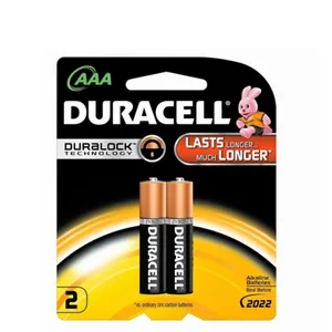 باتری نیم قلمی دوراسل مدل Duralock بسته 2 عددی