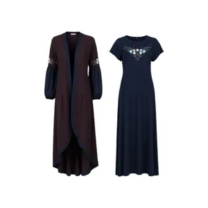 ست رویه و سارافون رسمی زنانه مدل سپنتا  دو تکه DZDZX7752