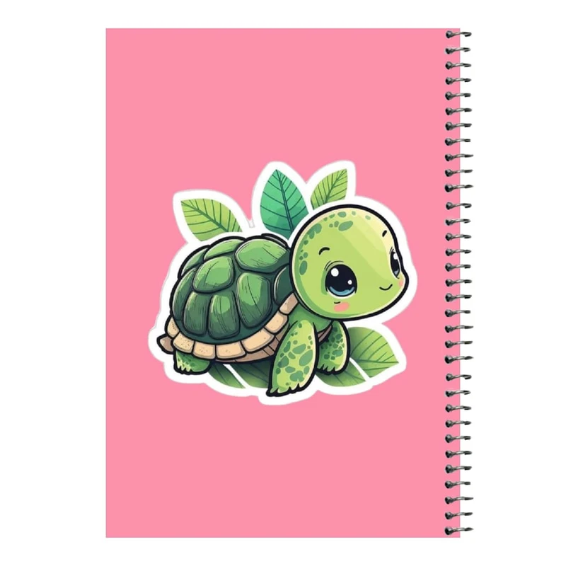 دفتر مشق 80 برگ اس جی مدل لاکپشت   