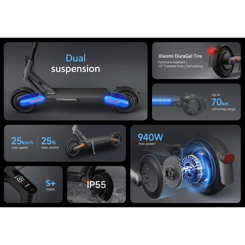 اسکوتر برقی شیائومی مدل ELECTRIC SCOOTER 4 ULTRA