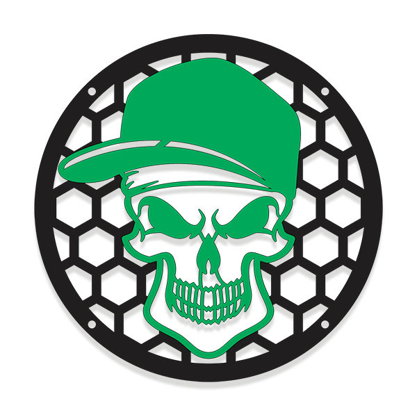 قاب میدرنج خودرو طرح اسکلت مدل 135 مناسب برای میدرنج 8 اینچ  بسته 2 عددی