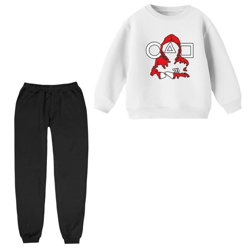 ست سویشرت و شلوار راحتی بچگانه مدل بازی مرکب  