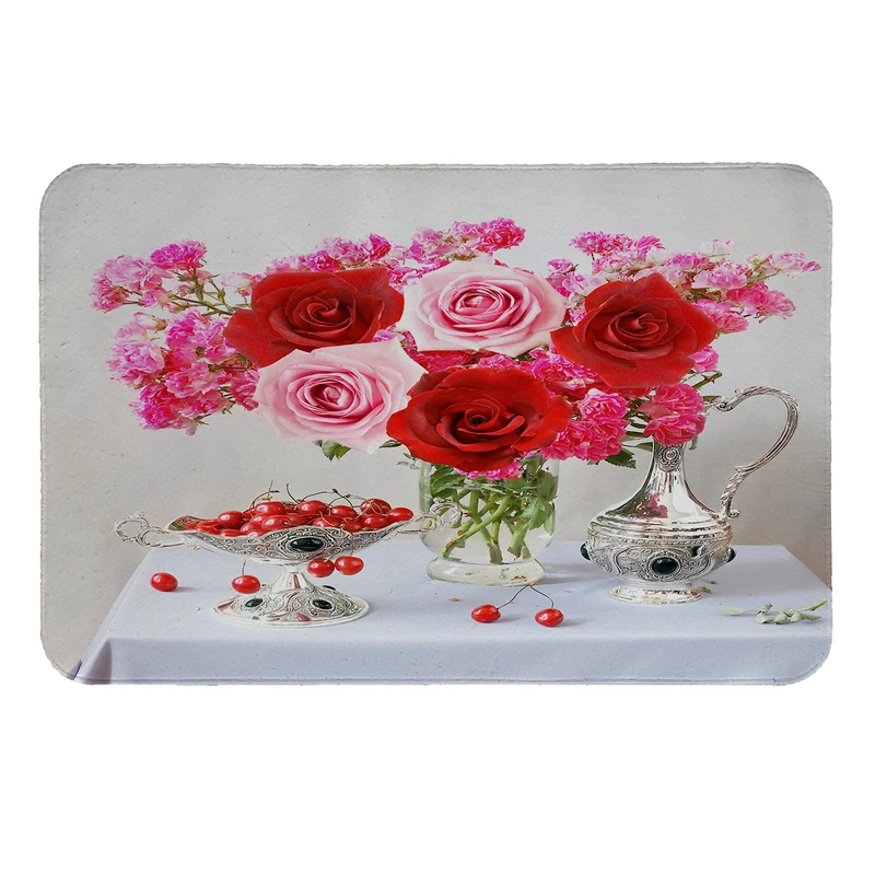  پادری طرح گل کد 5842 سایز 110 × 80 سانتی‌متر