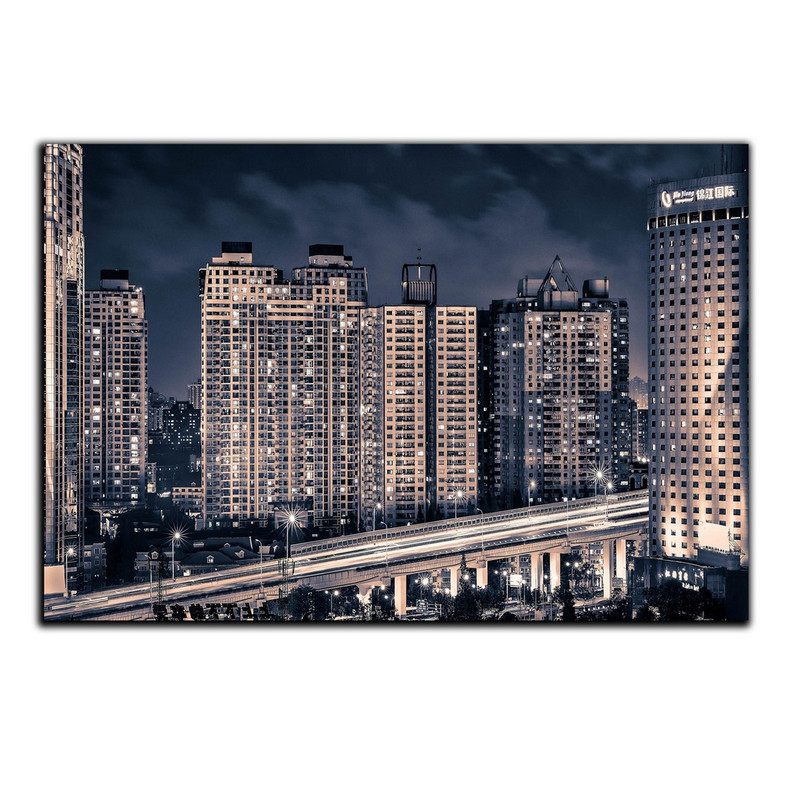 تابلو شاسی بکلیت طرح برج و آسمان خراش مدل SH-333