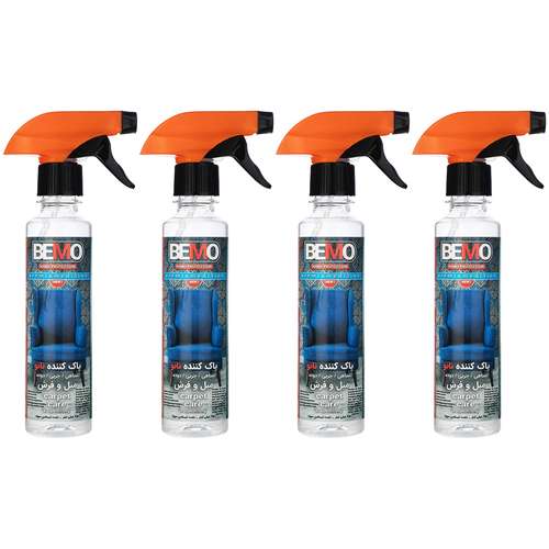 اسپری پاک کننده مبل و فرش بمو مدل TRA2 حجم 250 میلی لیتر بسته 4 عددی