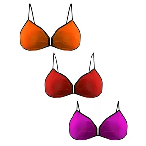  سوتین زنانه مدل INQS-0011 بسته 3 عددی