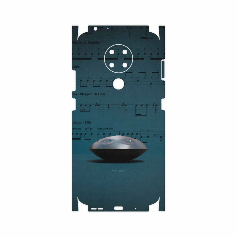 برچسب پوششی ماهوت مدل Hang Instrument-FullSkin مناسب برای گوشی موبایل نوکیا 3.4