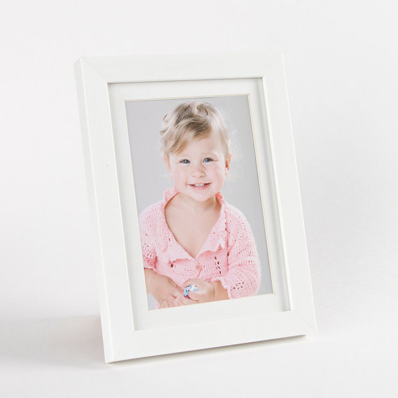 قاب عکس سالی وود مدل 215 کد FPWHT-22A-1520-101 سایز 16×21 سانتی متر