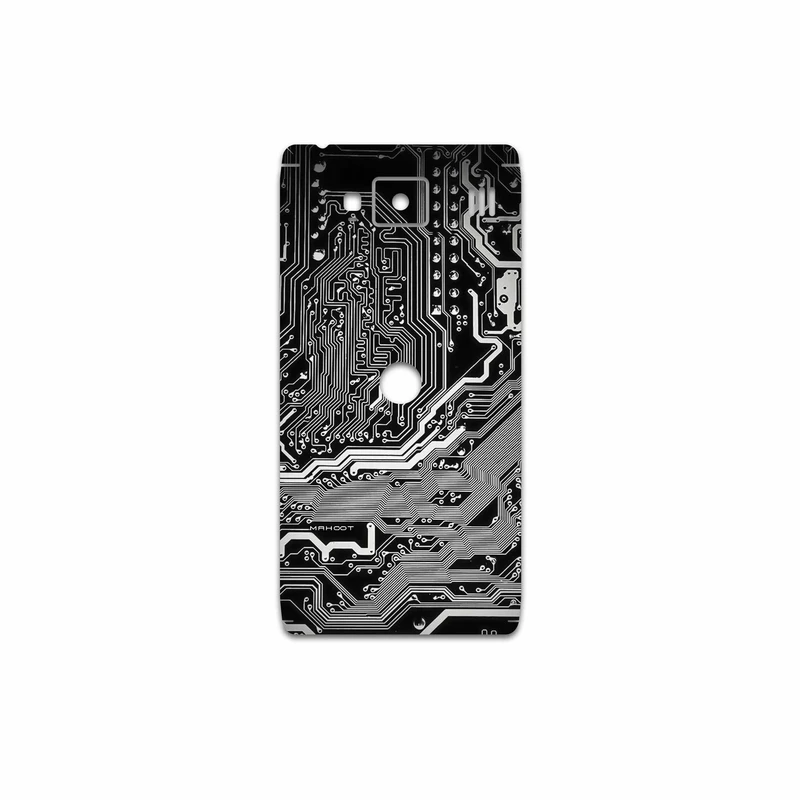 برچسب پوششی ماهوت مدل Black Printed Circuit Board مناسب برای گوشی موبایل موتورولا Droid Razr HD