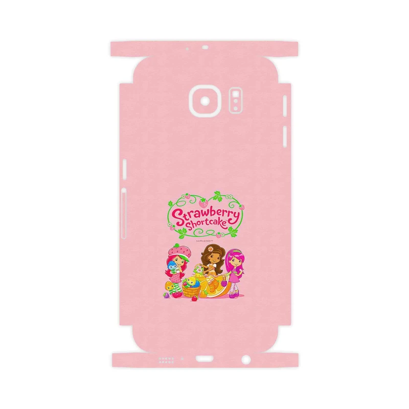 برچسب پوششی ماهوت مدل Strawberry Shortcake-FullSkin مناسب برای گوشی موبایل سامسونگ Galaxy S6 Edge