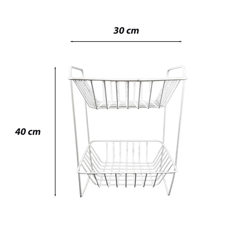 سبد سیب زمینی و پیاز مدل ایران تاج دو طبقه کد 11