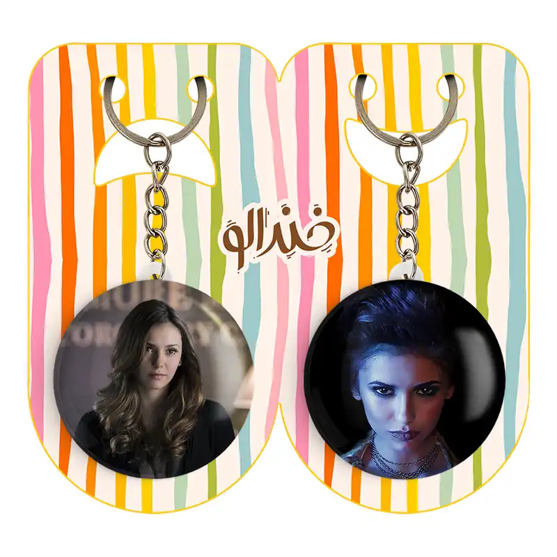 جاکلیدی خندالو مدل الینا گیلبرت خاطرات یک خون آشام The Vampire Diaries کد 2029220288 مجموعه 2 عددی