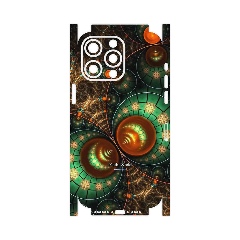 برچسب پوششی ماهوت مدل Mathematical Geometric Shape 3-FullSkin مناسب برای گوشی موبایل اپل iPhone 15 Pro Max