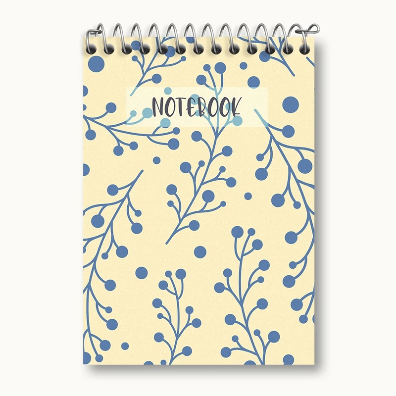 دفتر یادداشت 50 برگ خندالو مدل گل گلی کد N188