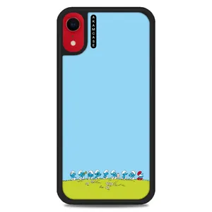 AKAM AMC-WAXR-SMURFS-10 Cover For Apple iPhone XR