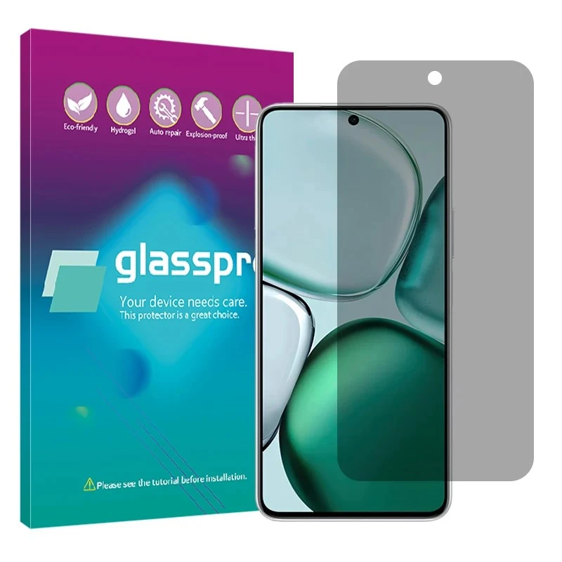محافظ صفحه نمایش حریم شخصی گلس پرو مدل هیدروژلی مناسب برای گوشی موبایل آنر X9c Smart