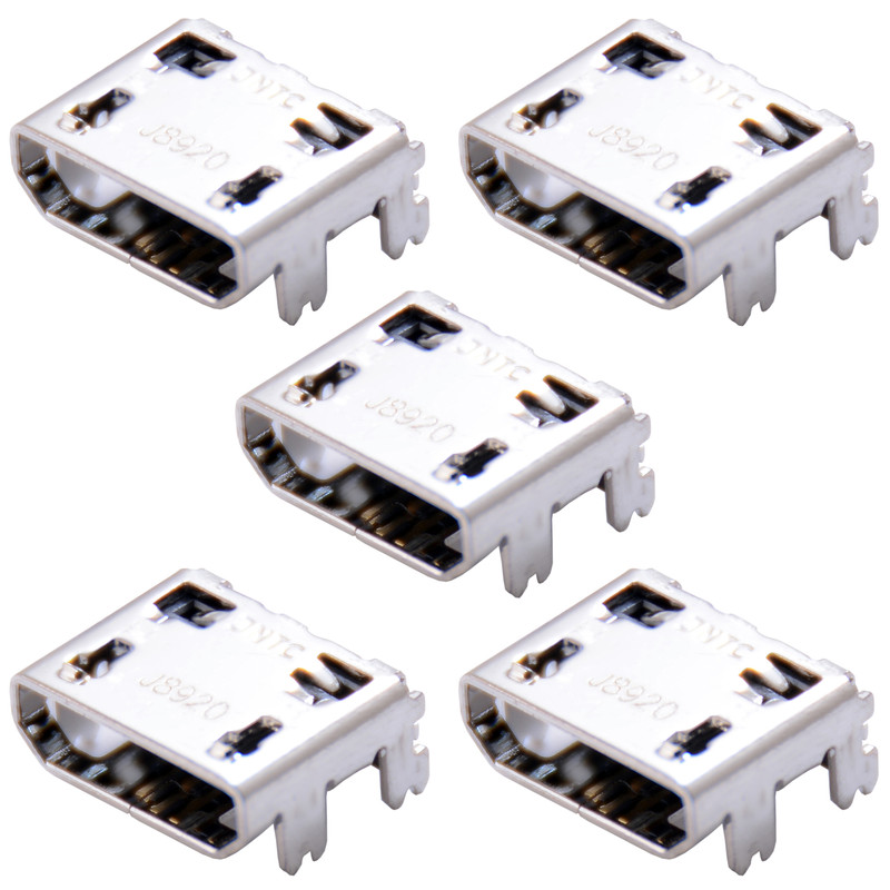 سوکت شارژ موبایل مدل I9070 مجموعه 5 عددی