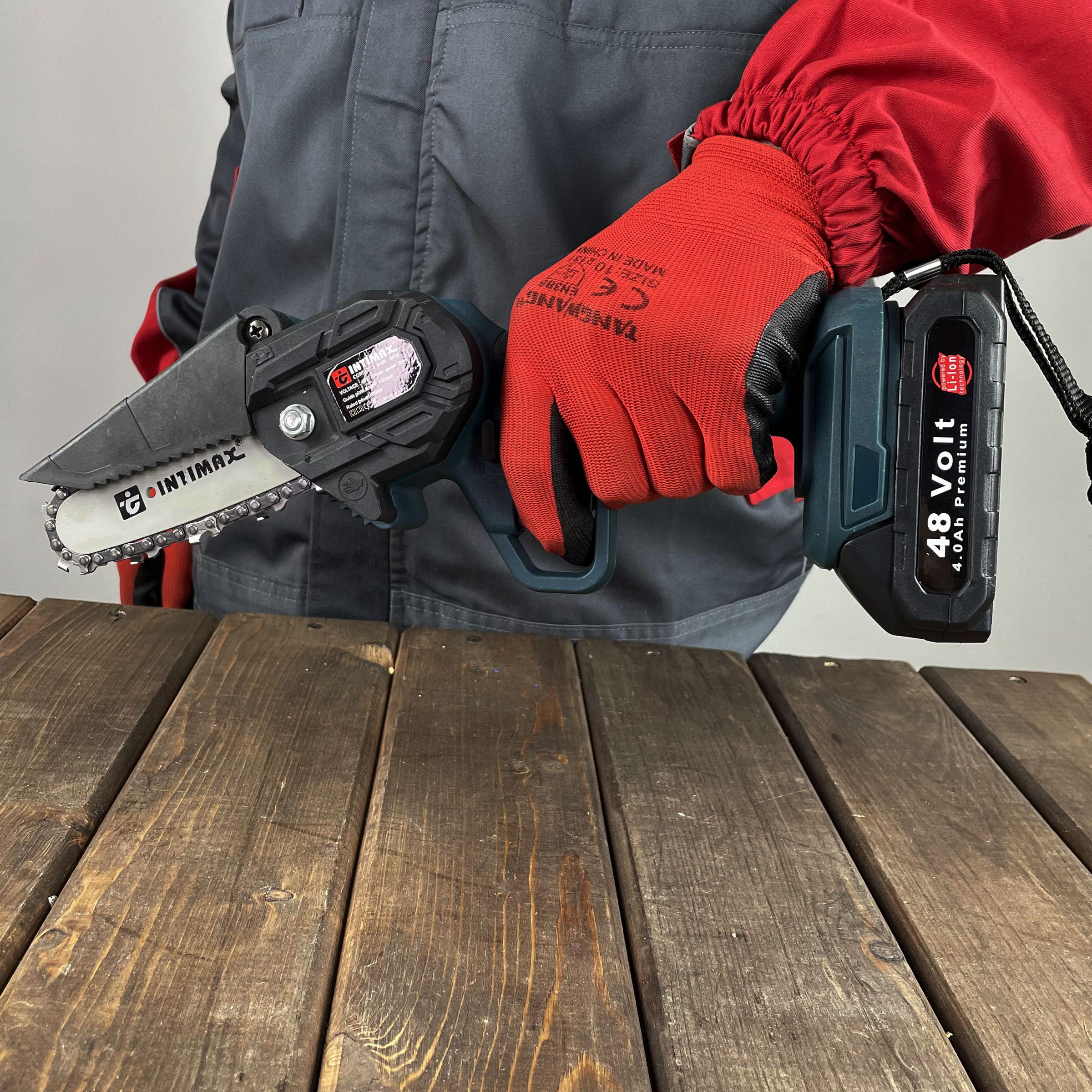 اره زنجیری شارژی اینتیمکث کد 10Cm