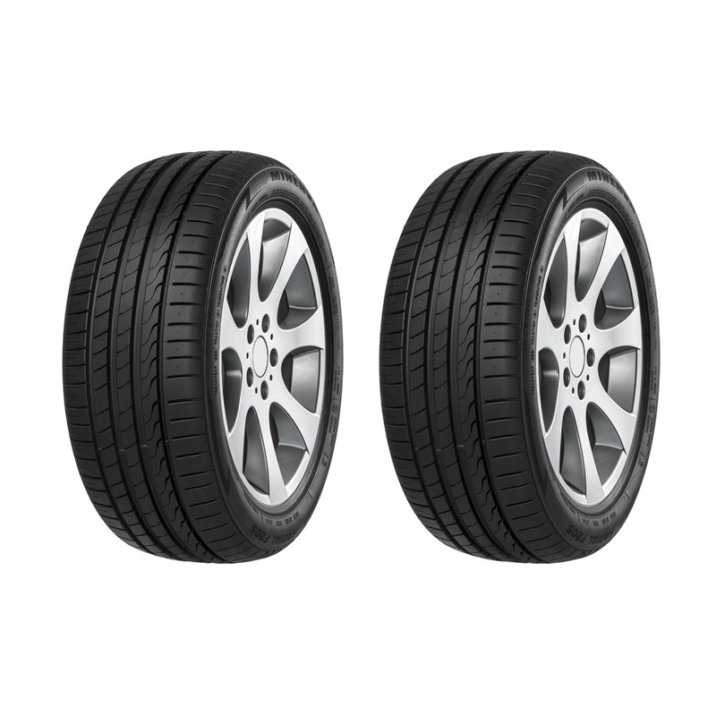لاستیک خودرو مینروا مدل F205 سایز 215/45R16 - دو حلقه