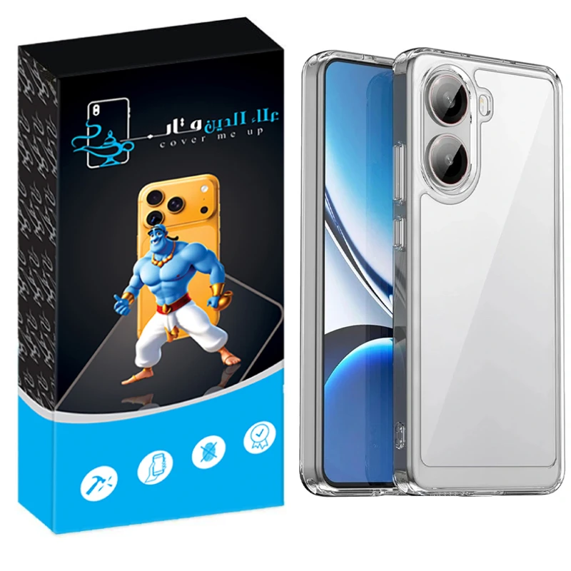کاور علاالدین قاب مدل Crystal مناسب برای گوشی موبایل شیائومی Redmi A5 / Poco C71